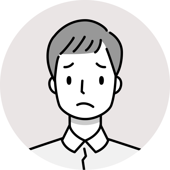 不安無表情写真